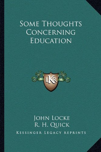 Some Thoughts Concerning Education