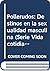 Pollerudos: Destinos en la sexualidad masculina (Serie Vida cotidiana) (Spanish Edition)
