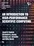 INTRODUCTION TO HIGH PERFORMANCE SCIENTIFIC COMPUT [Paperback] FOSDICK