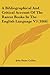 A Bibliographical And Critical Account Of The Rarest Books In The English Language V3 (1866)