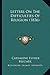 Letters On The Difficulties Of Religion (1836)