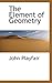 The Element of Geometry