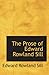 The Prose of Edward Rowland Sill