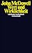 Wert und Wirklichkeit Aufsaetze zur Moralphilosophie