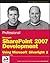 Professional Microsoft SharePoint 2007 Development Using Microsoft Silverlight 2 (Wrox Programmer to Programmer)