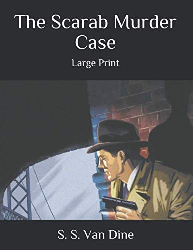The Scarab Murder Case: Large Print