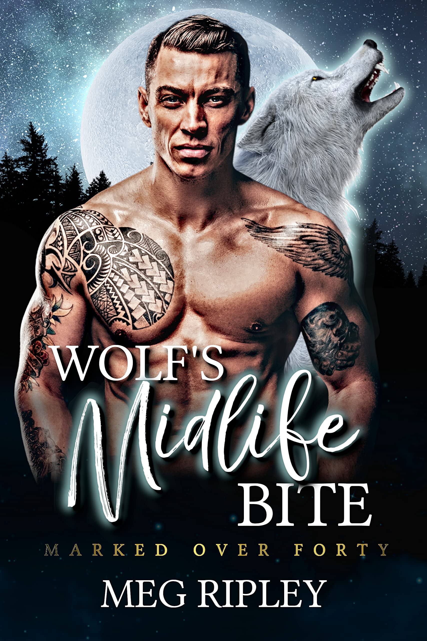 Wolf's Midlife Bite (Shifter Nation: Marked Over Forty, #2)