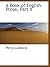 A Book of English Prose, Part II