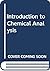 Introduction to Chemical Analysis