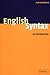 ENGLISH SYNTAX : AN INTRODUCTION (South Asian edition)