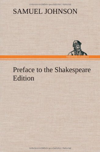 Preface to the Shakespeare Edition