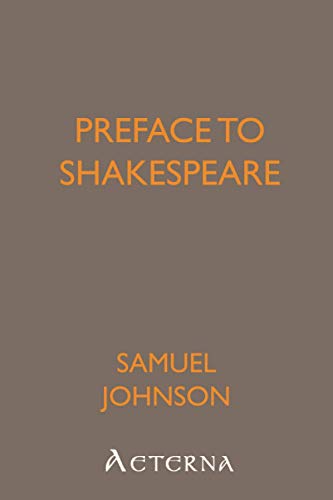 Preface to Shakespeare