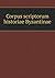 Corpus scriptorum historiae Byzantinae