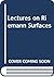 Lectures on Riemann Surfaces