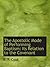 The Apostolic Mode of Performing Baptism: Its Relation to the Covenant