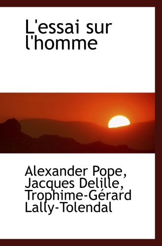 L'essai sur l'homme