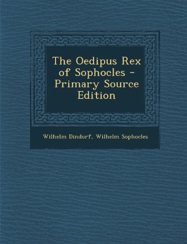 Oedipus Rex of Sophocles