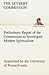 Preliminary Report of the Commission to Investigate Modern Spiritualism