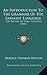 An Introduction To The Grammar Of The Sanskrit Language: For The Use Of Early Students (1841)