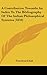 A Contribution Towards An Index To The Bibliography Of The Indian Philosophical Systems (1859)