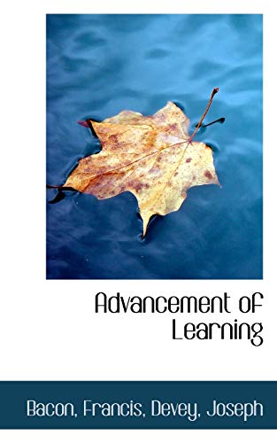 Advancement of Learning