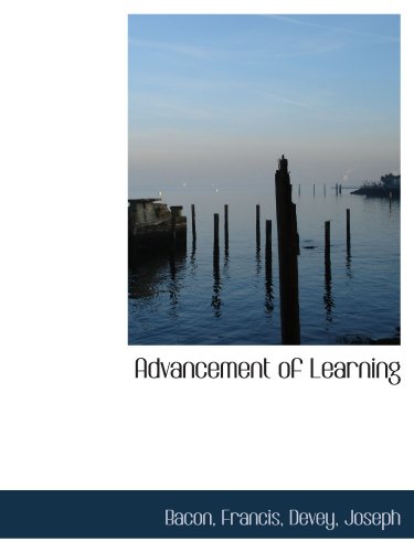 Advancement of Learning