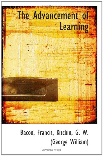 The Advancement of Learning