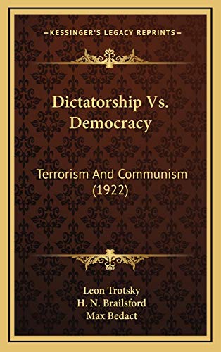 Dictatorship Vs. Democracy: Terrorism And Communism