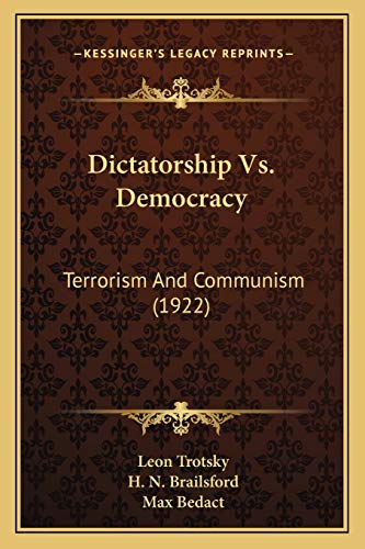 Dictatorship Vs. Democracy: Terrorism And Communism