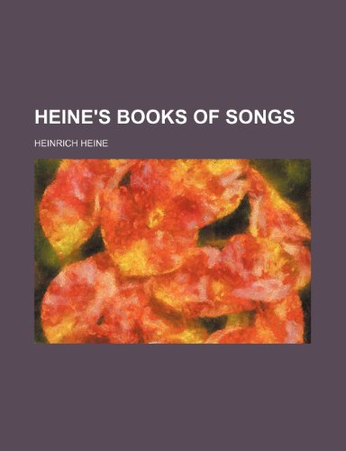 Heine's Books of songs