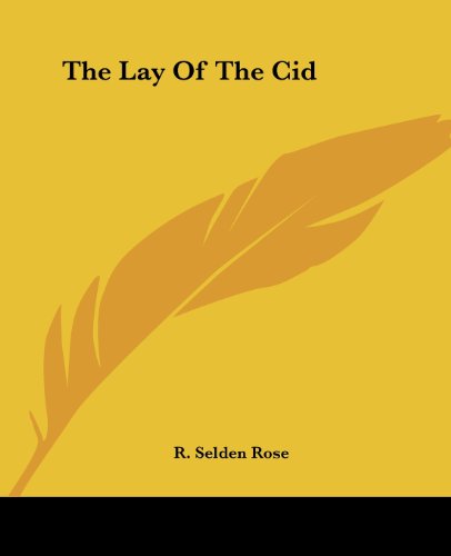 The Lay Of The Cid