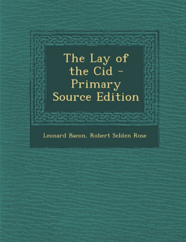 The Lay of the Cid