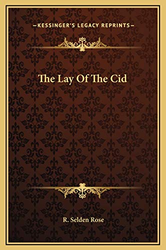 The Lay Of The Cid