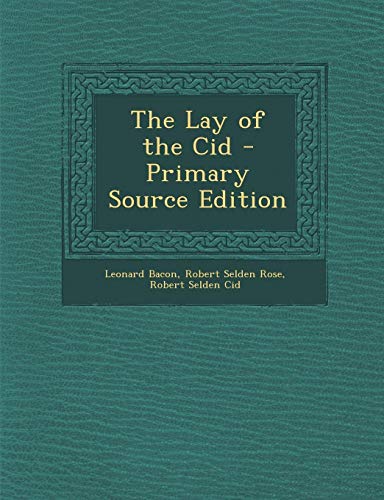 The Lay of the Cid