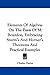 Elements of Algebra: On the Basis of M. Bourdon, Embracing Sturm's and Horner's Theorems and Practical Examples