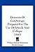 Elements Of Conchology: Prepared For The Use Of Schools And Colleges (1843)