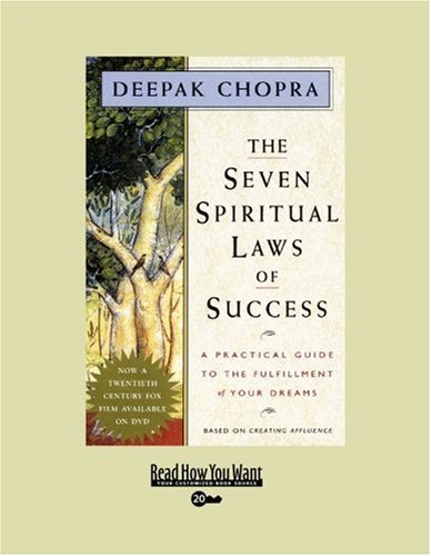 The Seven Spiritual Laws of Success: A Practical Guide to the Fulfillment of Your Dreams: Easyread Super Large 20pt Edition