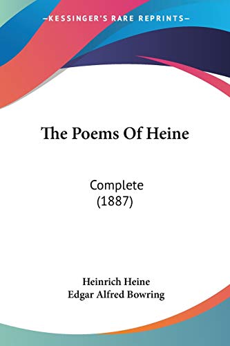 The Poems Of Heine: Complete
