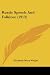 Rustic Speech And Folklore (1913)
