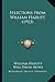 Selections From William Hazlitt (1913)