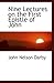 Nine Lectures on the First Epistle of John
