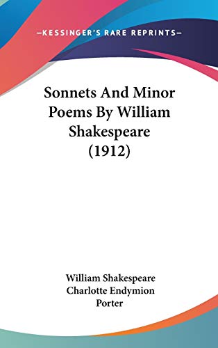 Sonnets And Minor Poems By William Shakespeare