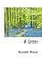 A Letter