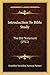 Introduction To Bible Study: The Old Testament (1911)