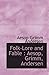 Folk-Lore and Fable : Aesop, Grimm, Andersen