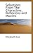 Selections from the Characters, Reflexions and Maxims