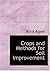 Crops and Methods for Soil Improvement (Large Print Edition)