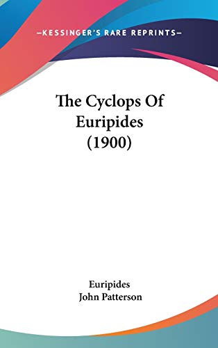 The Cyclops Of Euripides