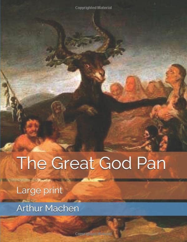 The Great God Pan: Large print