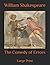 The Comedy of Errors: Large Print